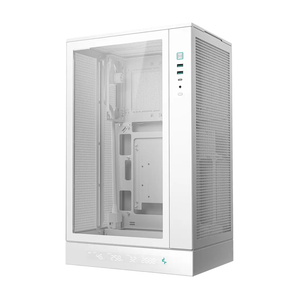 Корпус для ПК Deepcool CH270 Digital White (R-CH270-WHNDM0-G-1) - фото 3