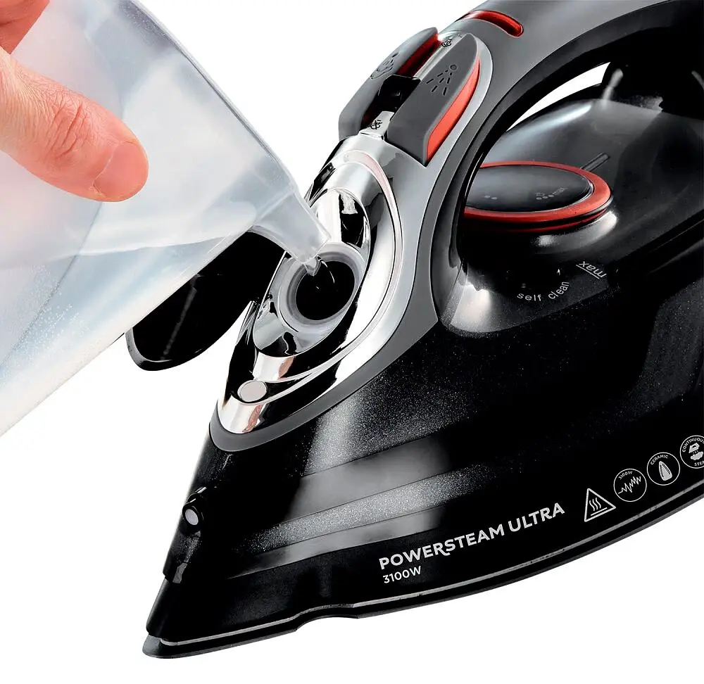 Праска з парою Russell Hobbs Power Steam Ultra (20630-56) Black/Grey UA - фото 3
