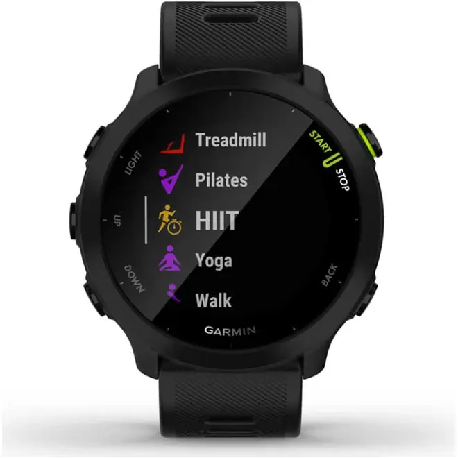 Смарт-часы Garmin Forerunner 55 Black [010-02562-00/10] [111826] - фото 9