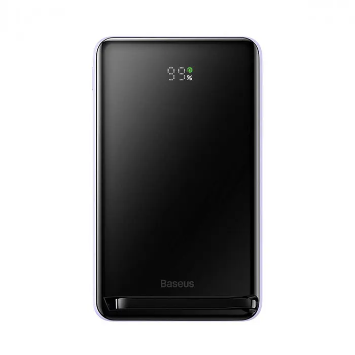 Портативна батарея Baseus Magnetic Xiaomini Wireless Fast Charge Power Bank 10000 mAh 20W PPCX070005 Purple - фото 2