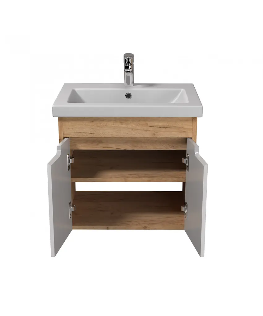Тумба Мойдодир Smart Craft 60-A з умивальником Cersanit Como 60 - фото 4