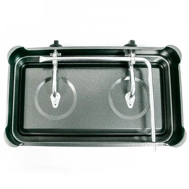 Настільний газовий таганок плита на 2 конфорки XPRO MS 6662 (6845_370) - фото 6