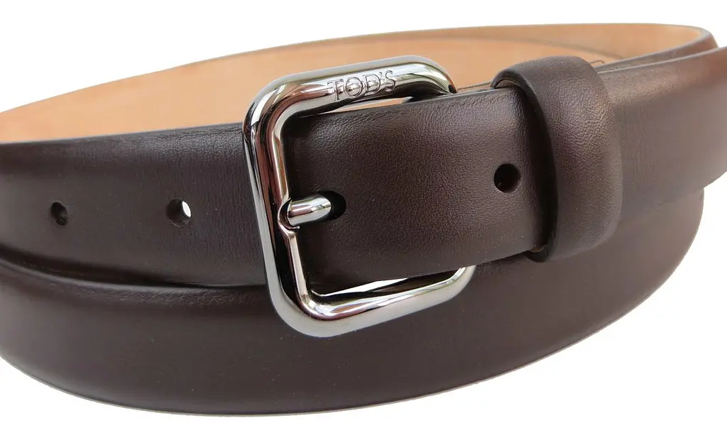 Ремінь жіночий Tod's 85-106 см 2.5 см шкіра Коричневий - фото 5