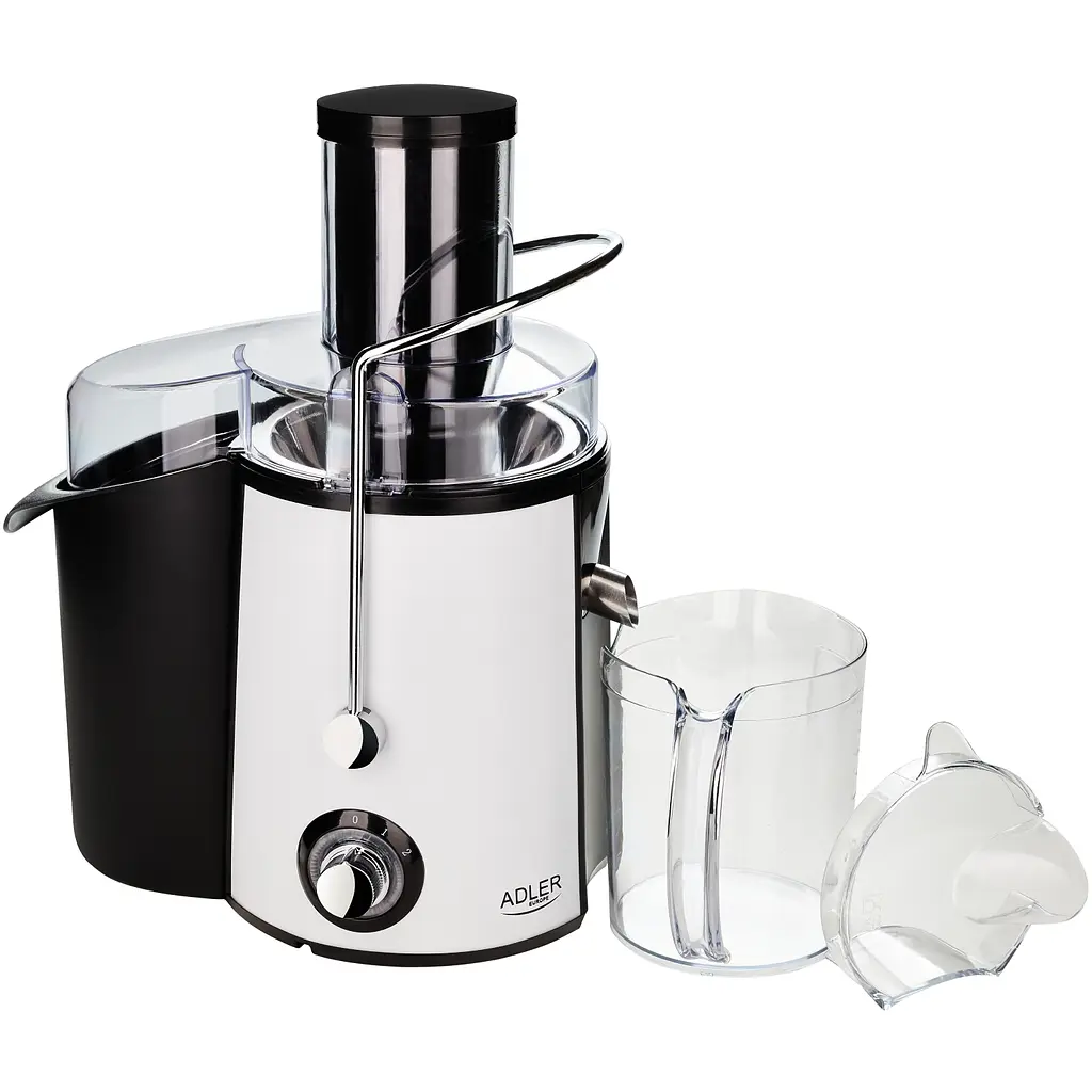 Соковитискач Adler AD 4128 black matte 1000Вт/ контейнер для соку-1л/ контейнер для м'якот-2л/і чорн - фото 3