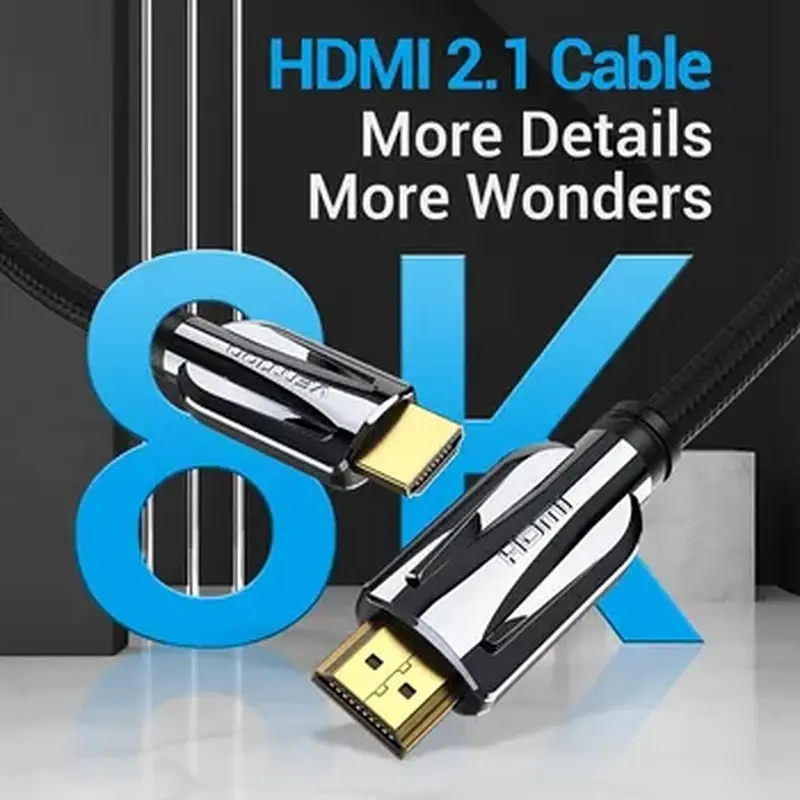 Кабель HDMI 3m Vention v2.1 AALBI - фото 2