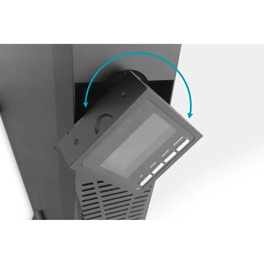 Силовий блок Digitus Power Module, 10kVA/10kW, LCD, Hardwire In/Out, RS232, USB, Rack/Tower - фото 3