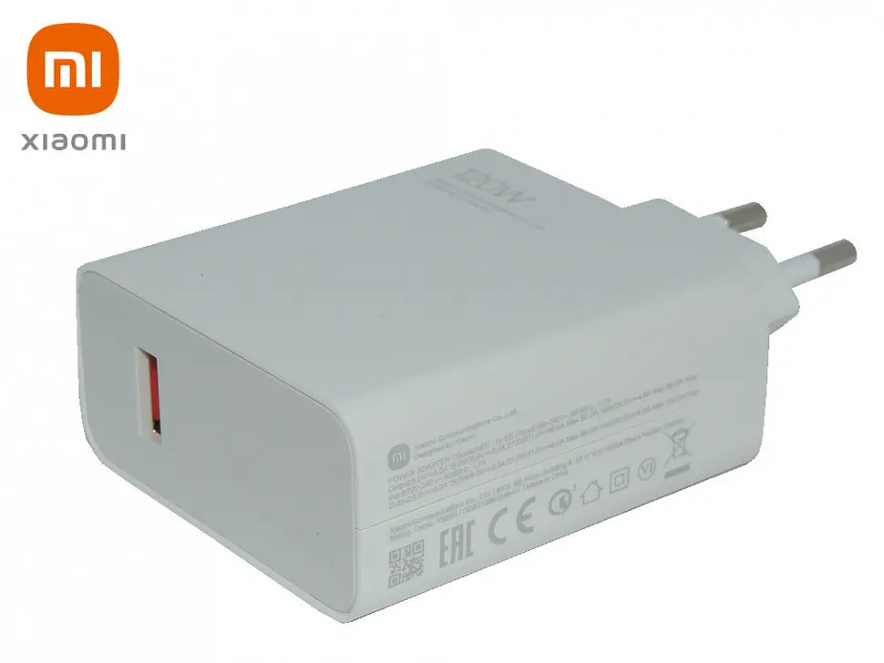 Зарядний пристрій Xiaomi 120W USB вихід блок найпотужніший - фото 7