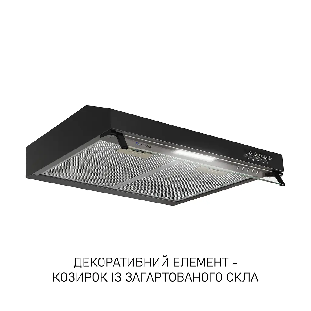 Витяжка плоска Minola HPL 522 BL - фото 3