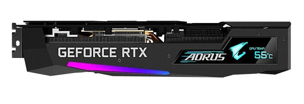 Видеокарта Gigabyte RTX 3070 8Gb Aorus Master LHR (GV-N3070AORUS M-8GD) (GDDR6, 256 bit, PCI-E v4.0 x16) Б/у - фото 5