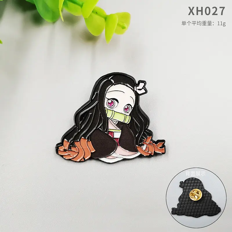 Значок Клинок Клинок, що розсікає демонів Незуко Камадо Demon Slayer Nezuko Kamado 3,5 см P DS NK 01 - фото 2