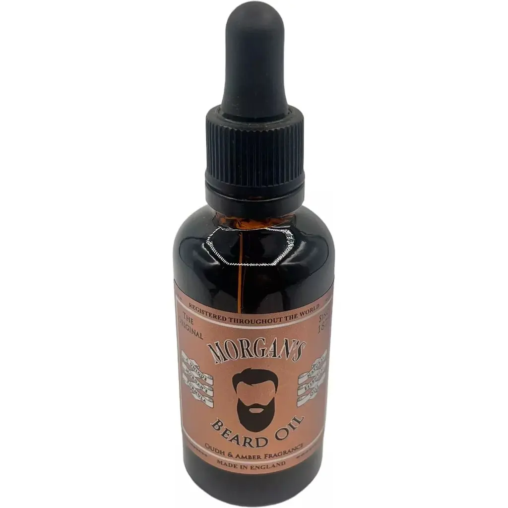 Олія для бороди Morgan's Beard Oil Oudh & Amber Fragrance 50 мл - фото 2