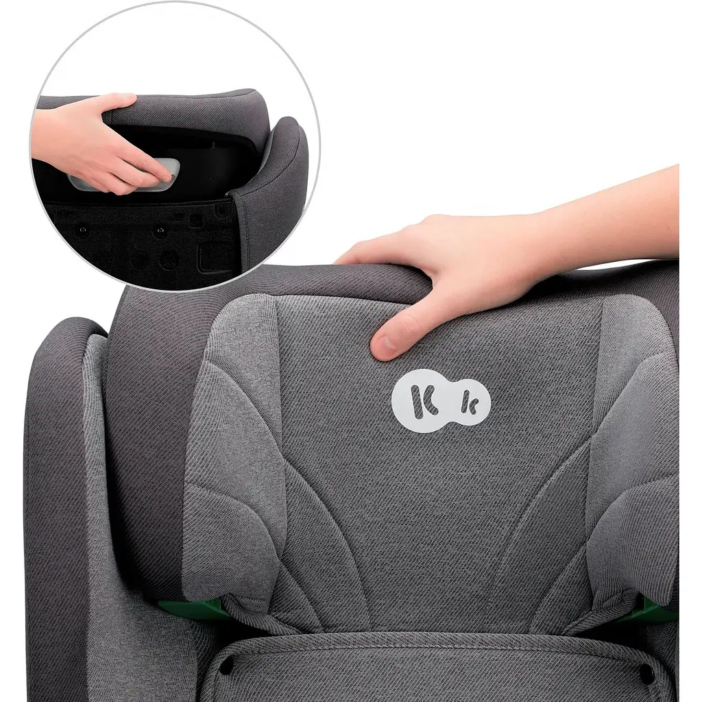 Автокрісло Kinderkraft Junior Fix 2 i-Size Rocket Grey (KCJUFI20GRY0000) - фото 8