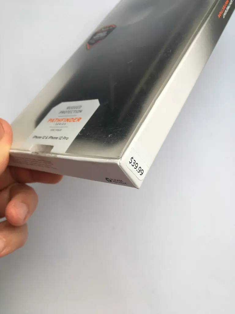 Оригінальний протиударний чохол UAG Pathfinder для iPhone 12 Pro Black 112357114040 - фото 2