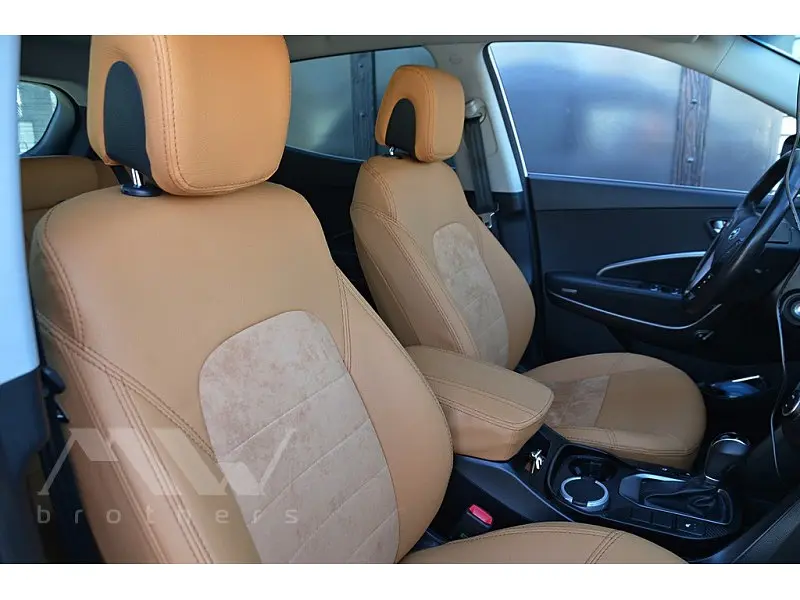 Авточохли модельні MW Brothers для Hyundai Santa Fe III c 2012 - фото 6