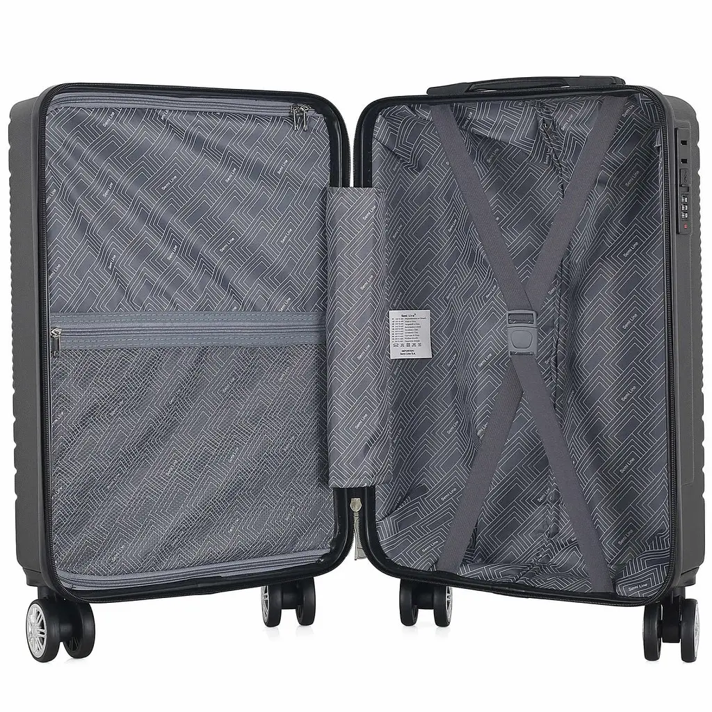 Валіза Semi Line 20" (S) Black (T5789-1) - фото 6