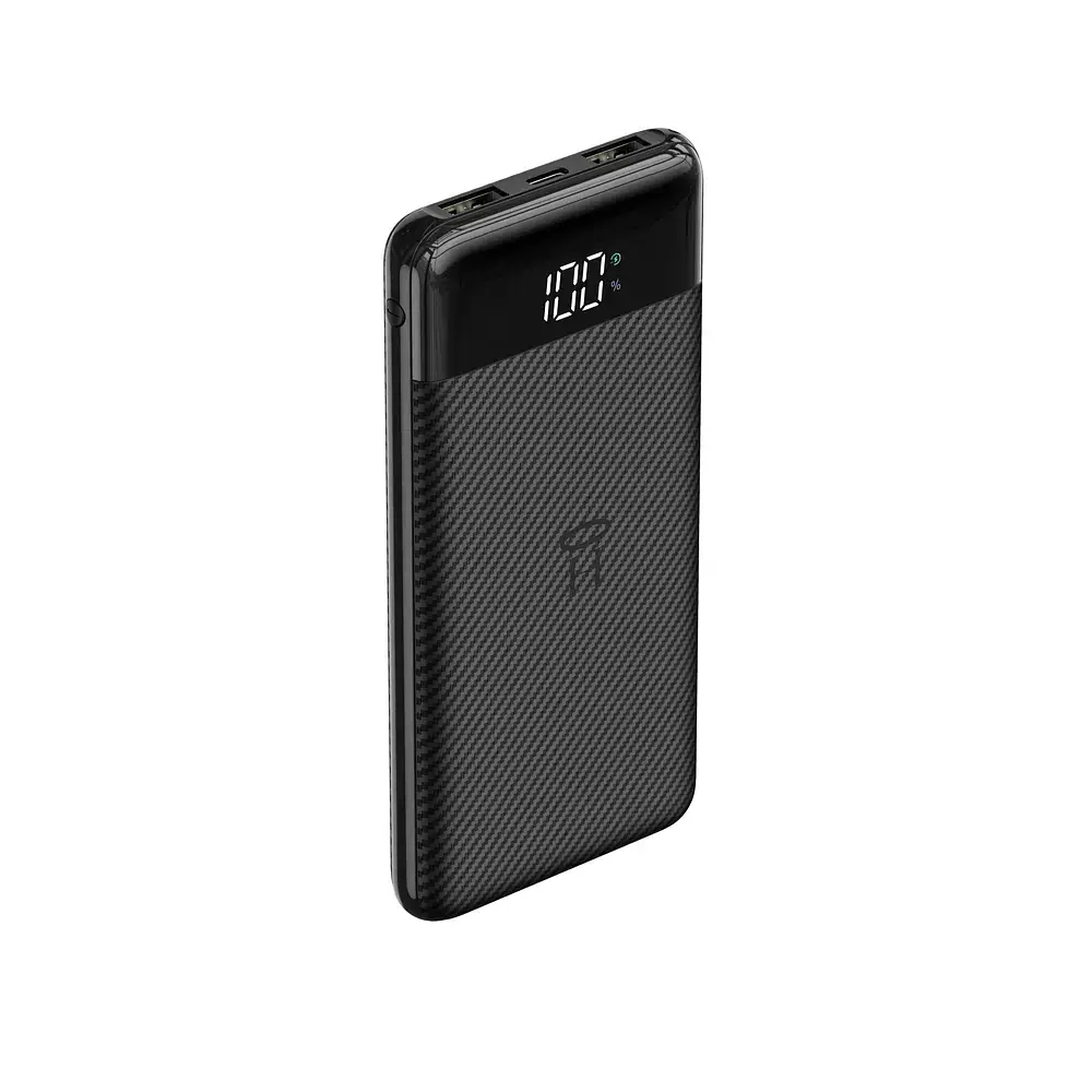 Зовнішній акумулятор VEGER 10000mAh 3.7V With LCD Display