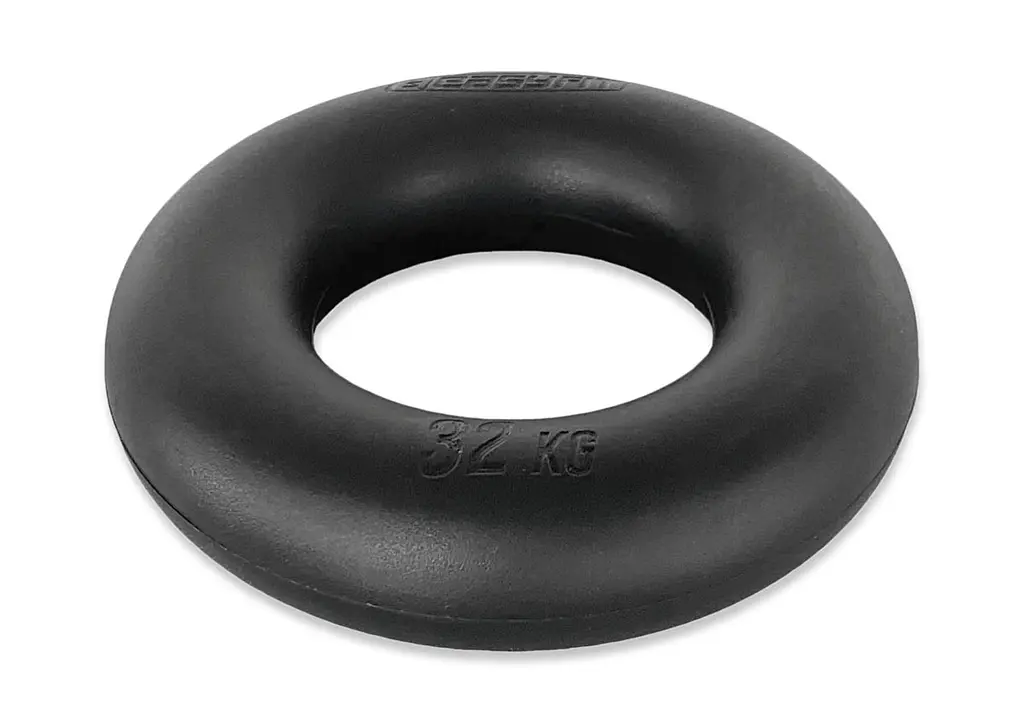 Еспандер кистьовий кільце EasyFit Ring тренажер для рук 32 кг Чорний (EF-1904-70)