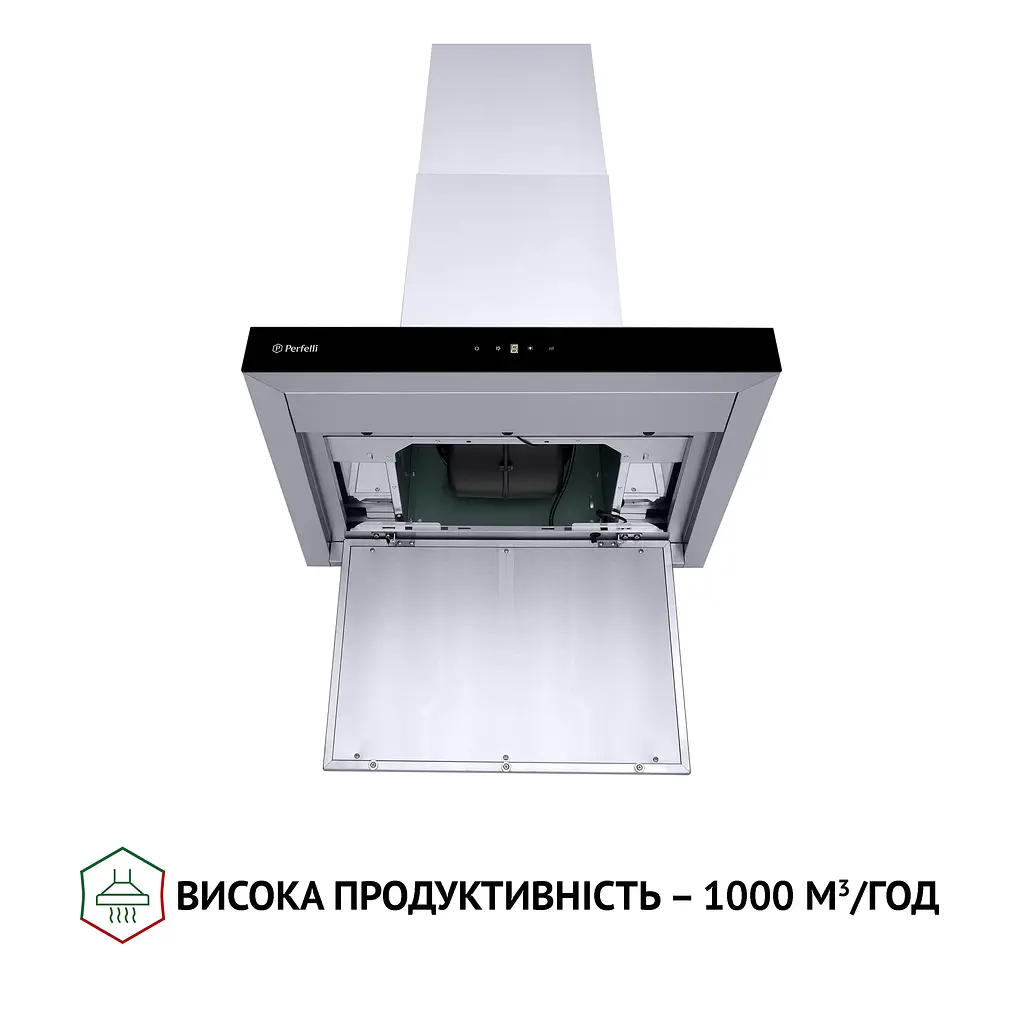 Витяжка декоративна Т-подібна PERFELLI TS 6635 I/BL 1000 LED - фото 7