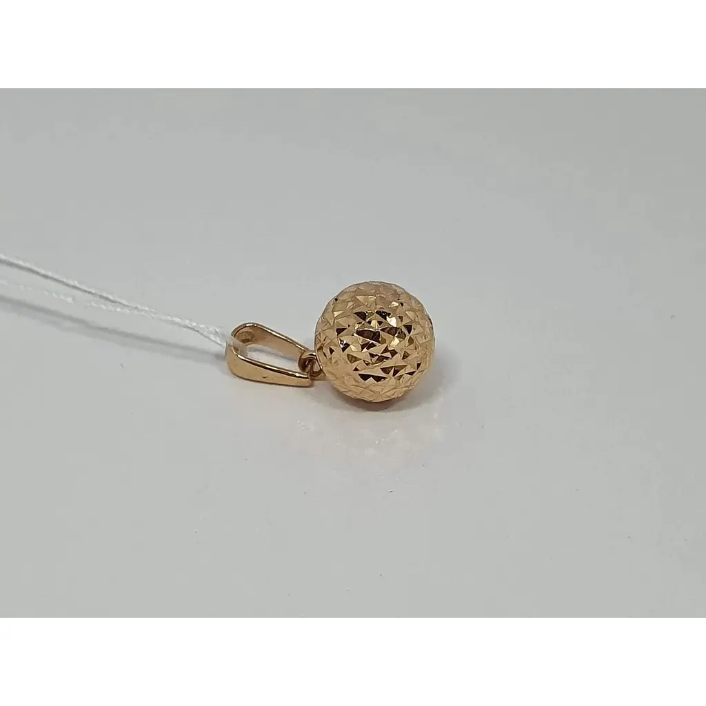 Золота підвіска Favoritum з алмазною гранню. 310328_9_А - фото 2