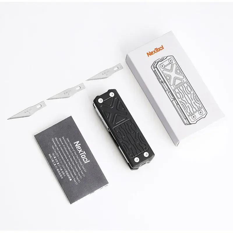 Мультитул Nextool Pocket Tool E1 10 в 1 NE20287 Black - фото 8