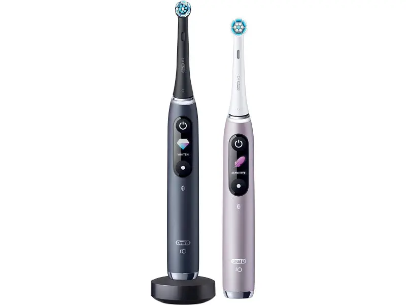 Електрична зубна щітка ORAL-B IO Series 9 Duo Black Onyx/Rose Quartz - фото 2