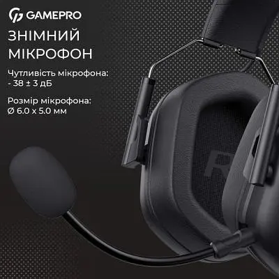 Навушники GamePro Genesis Hunter Black (HS1350B) - фото 6