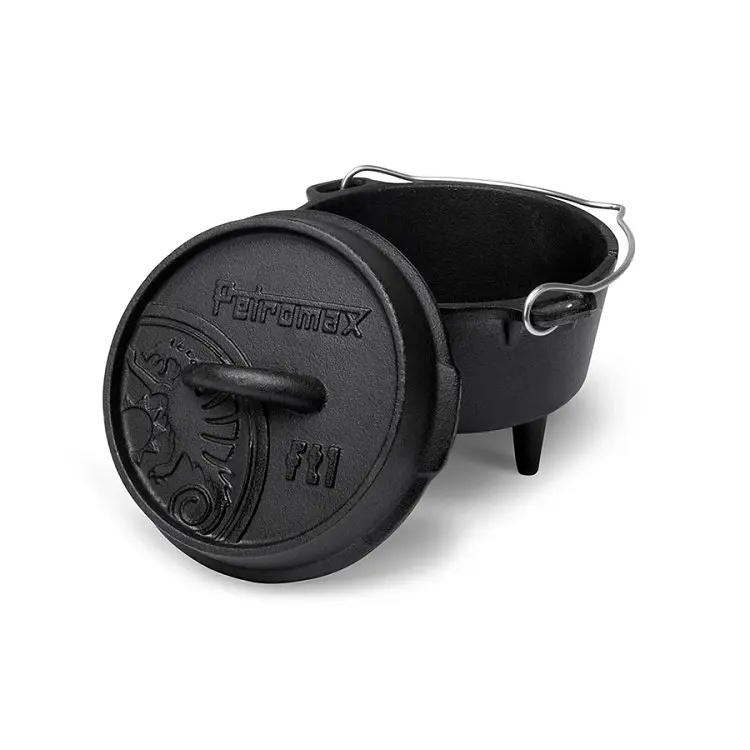 Казан-жарівня чавунна Petromax Dutch Oven ft1 на ніжках 0.9 л (1017-ft1) - фото 2
