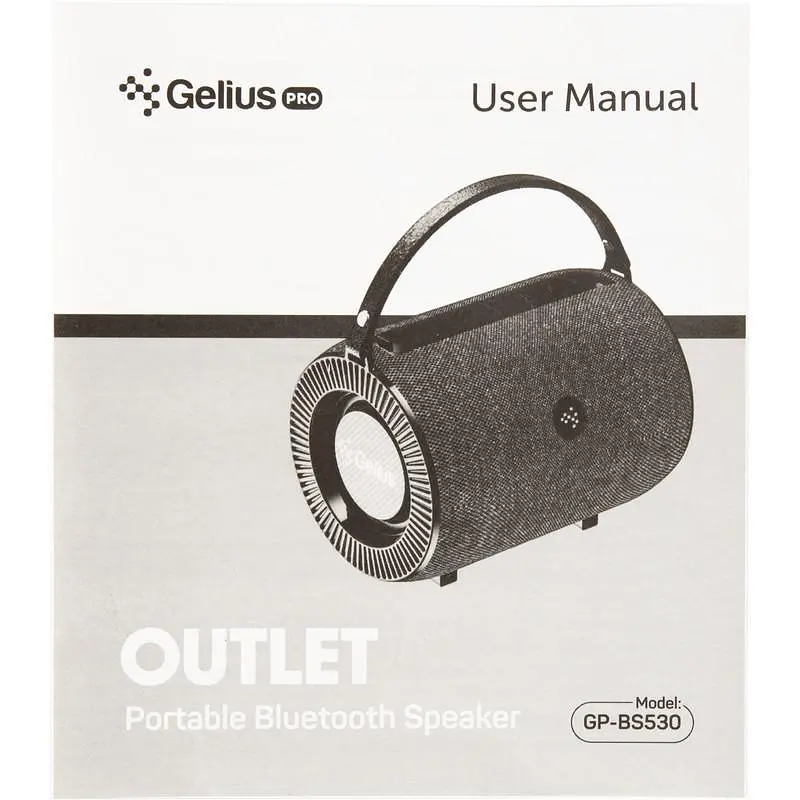 Портативная Bluetooth колонка Gelius Pro Outlet GP-BS530 Black - фото 10