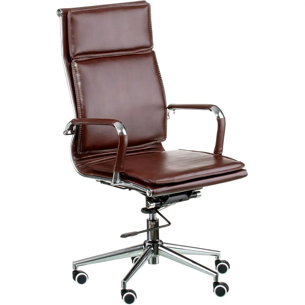 Офісне крісло Special4you Solano 4 artleather коричневе (E5227) - фото 3