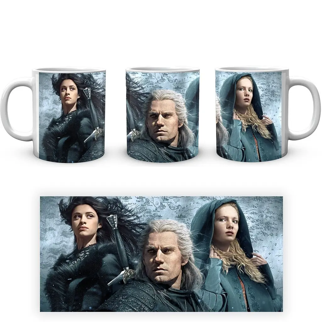 Кухоль GeekLand The Witcher Відьмак TW 002.005 330 мл білий - фото 4