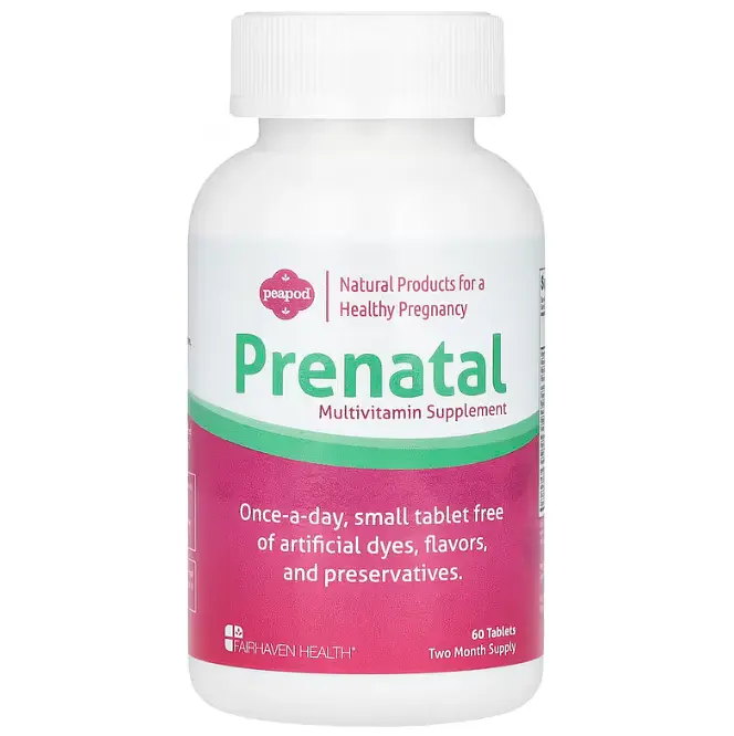 Вітаміни для вагітних, Prenatal Mutlivitamin, 60 таблеток Fairhaven Health vit0001507