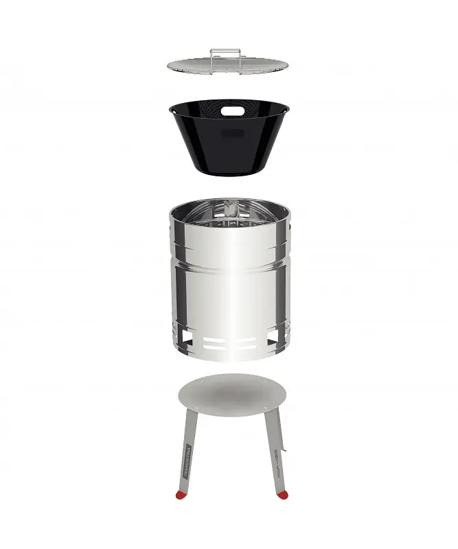 Гриль вугільний Tramontina Barbecue TCP 400 - фото 4