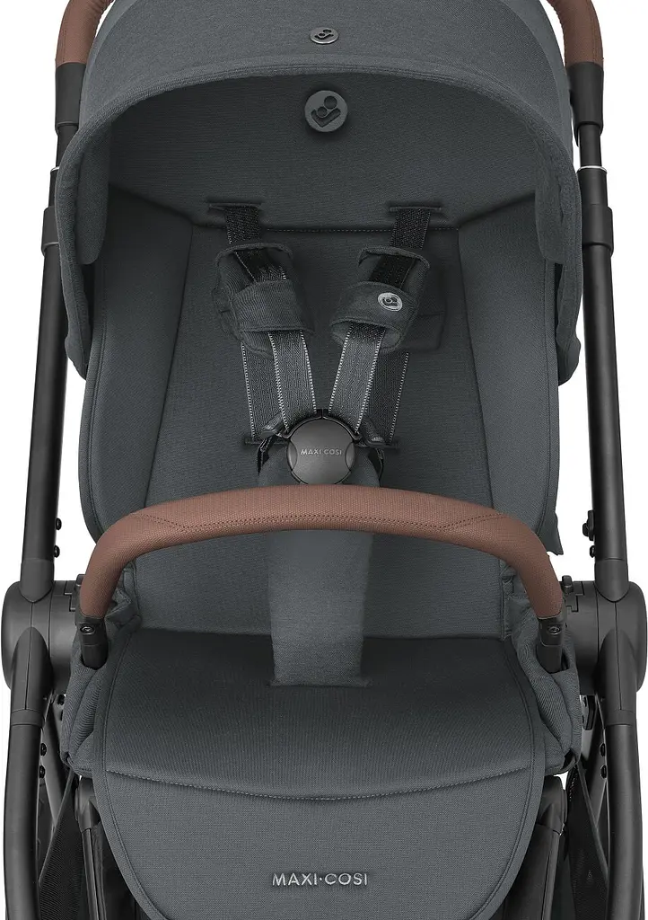 Коляска 2 в 1 універсальна Maxi-Cosi Oxford+ Twillic Graphite (1978204110) - фото 16