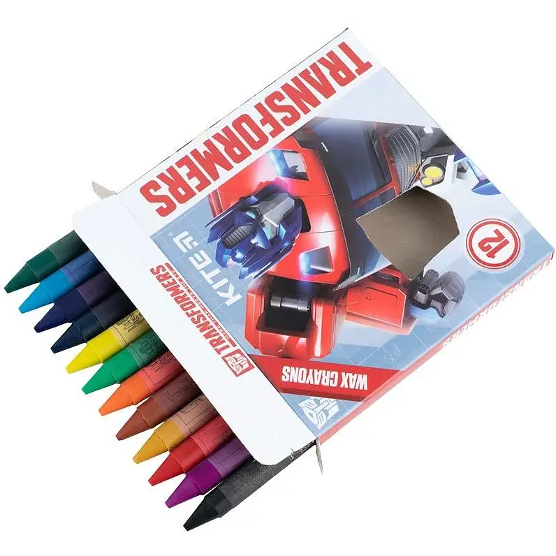 Крейда воскова Kite Transformers 12 шт. (TF24-070) - фото 2