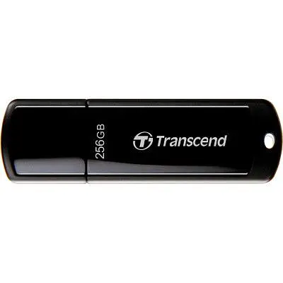 USB флеш накопитель Transcend 256GB JetFlash 700 Black USB 3.1 (TS256GJF700) - фото 3