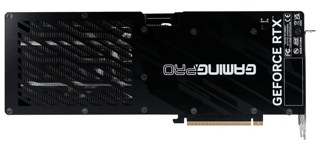 Відеокарта Palit RTX 5080 16GB GamingPro V1 (NE75080019T2-GB2031Y) (GDDR7, 256 bit, PCI-E v5.0 x16) - фото 4