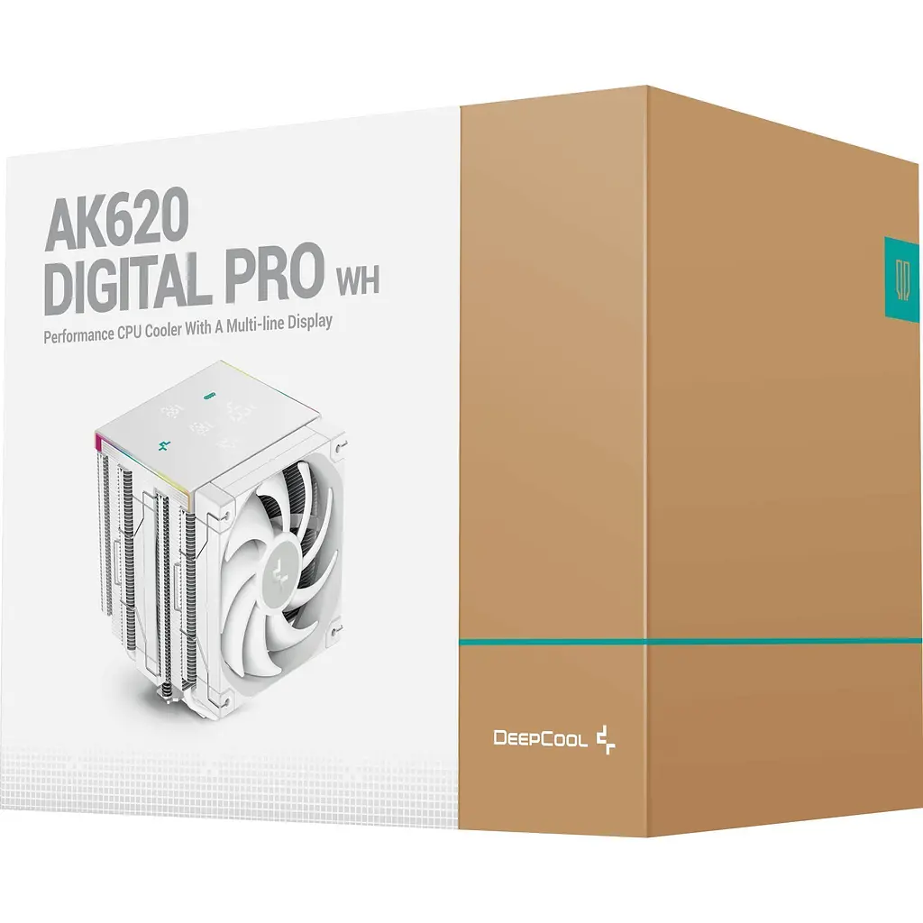 Кулер для процесора Deepcool AK620 Digital Pro White (R-AK620-WHAPMN-G) [156514] - фото 10