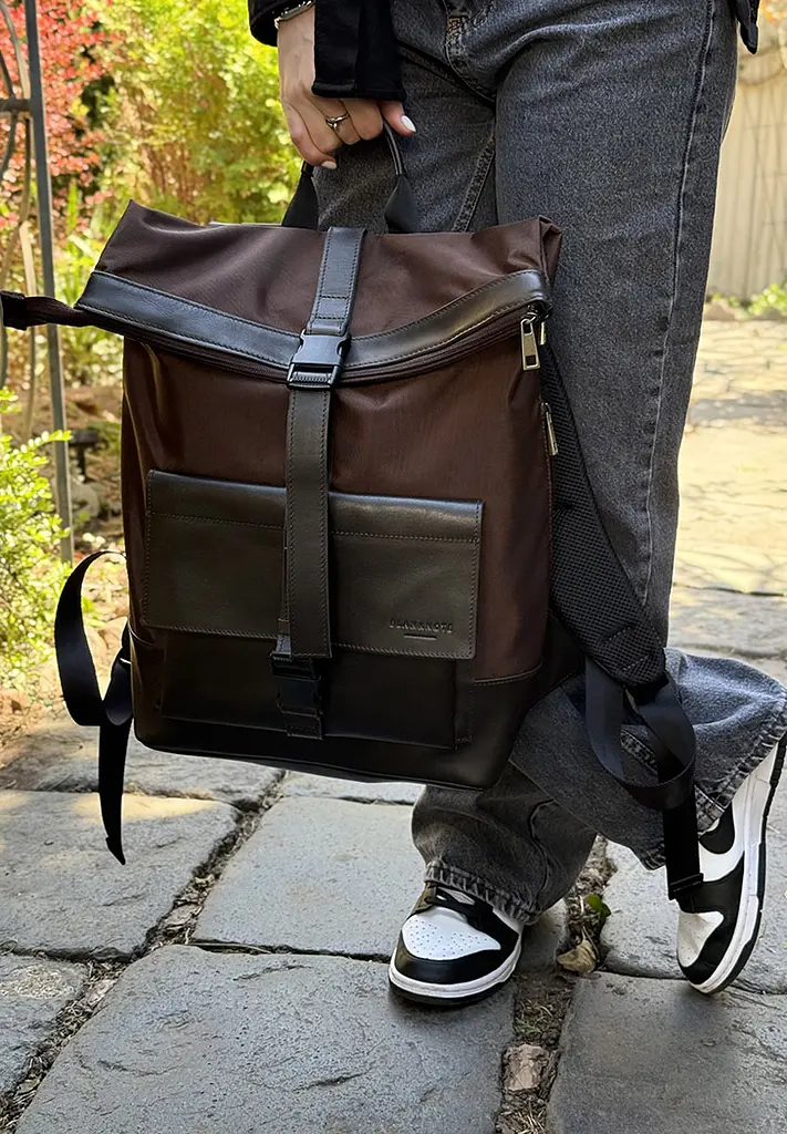 Рюкзак Urban темно-коричневый - фото 8