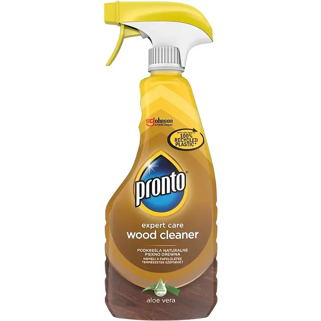 Поліроль спрей для меблів Pronto Wood cleaner Алое вера 500 мл - фото 2