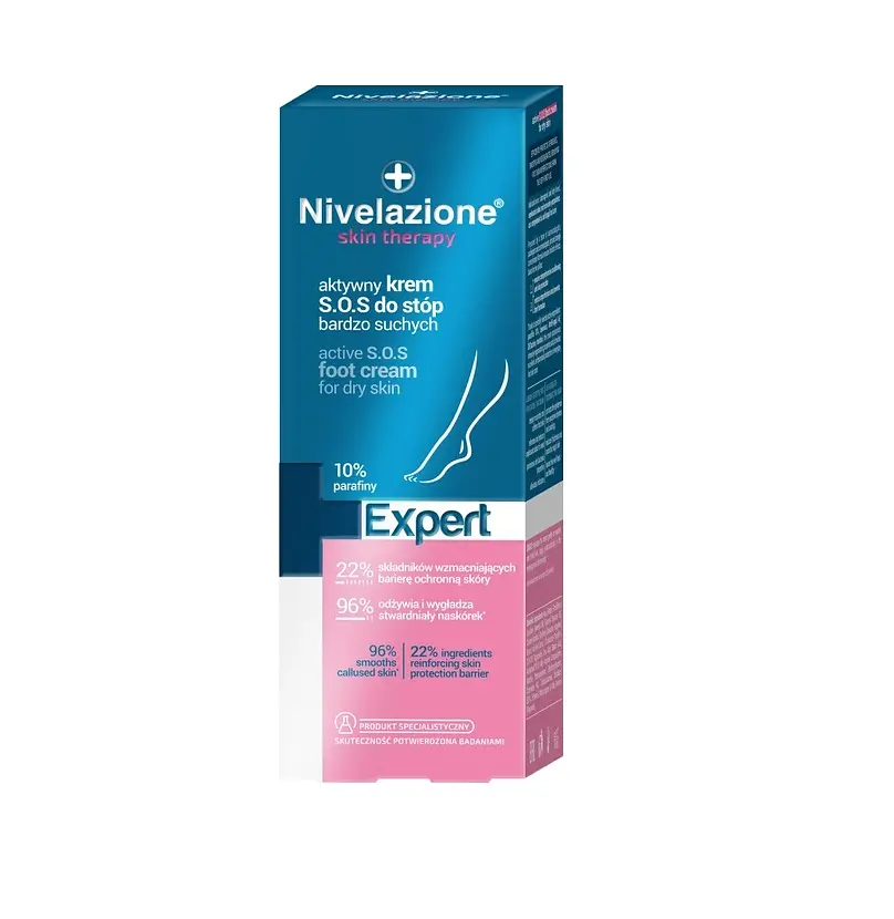Активний крем S.O.S. для сухої шкіри ніг Nivelazione Skin Therapy Farmona 75 мл - фото 3