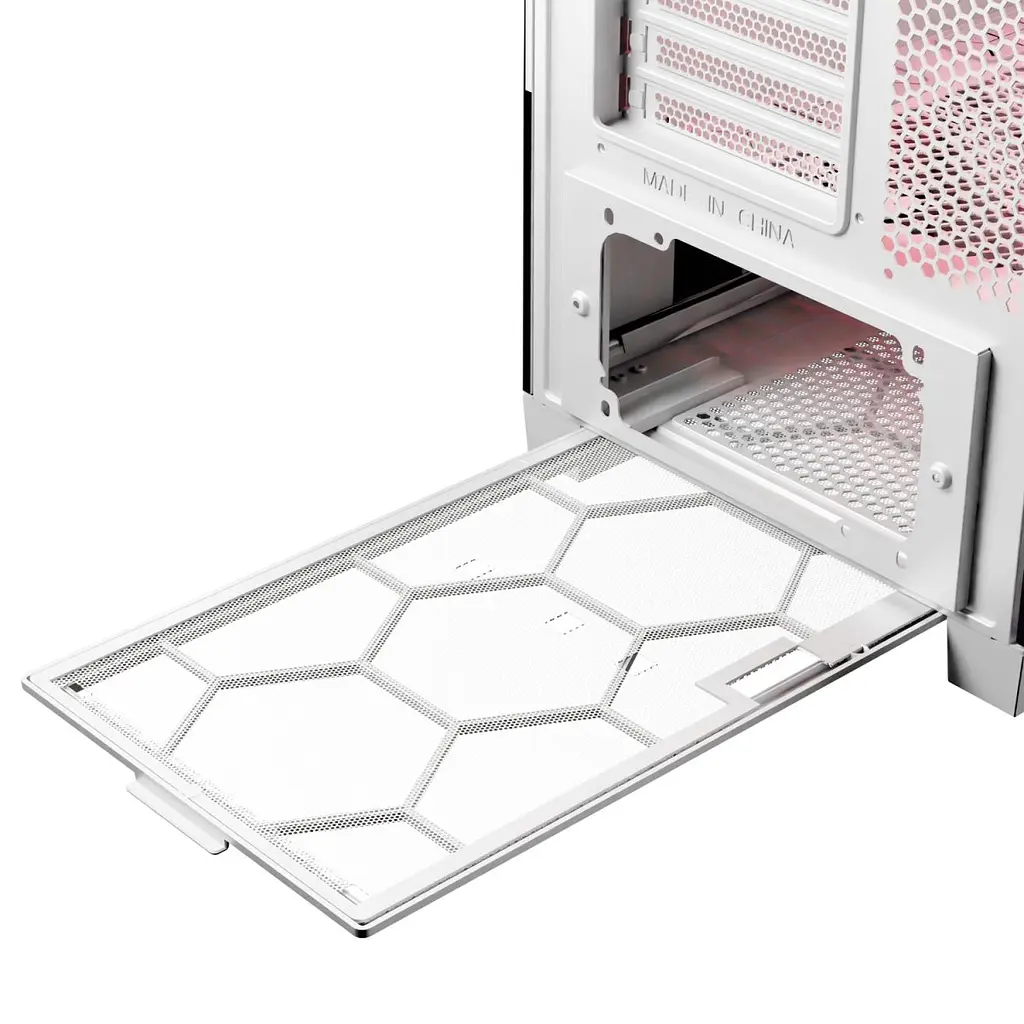 Корпус Modecom VOLCANO EXPANSE S ARGB 4x140 мм fans MIDI USB 3.0x2+TYPE-C WHITE без БЖ ATX (AT-EXPANSE-SG-20-000000) - фото 6