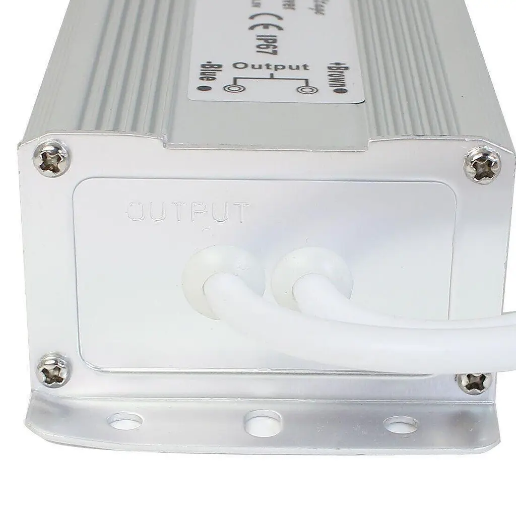 DC 12V 120W LED Driver Водонепроникний блок живлення IP67 Трансформатор AC230V Відкритий - фото 2