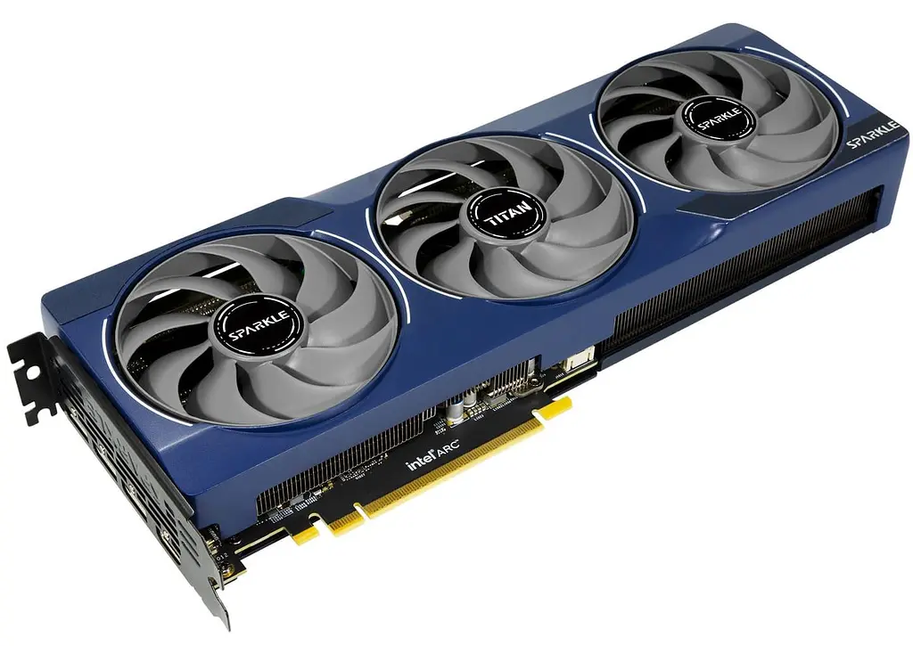 Видеокарта SPARKLE Intel Arc B580 TITAN OC 12Gb (SB580T-12GOC) (GDDR6, 192 bit, PCI-E v4.0 x8) - фото 5