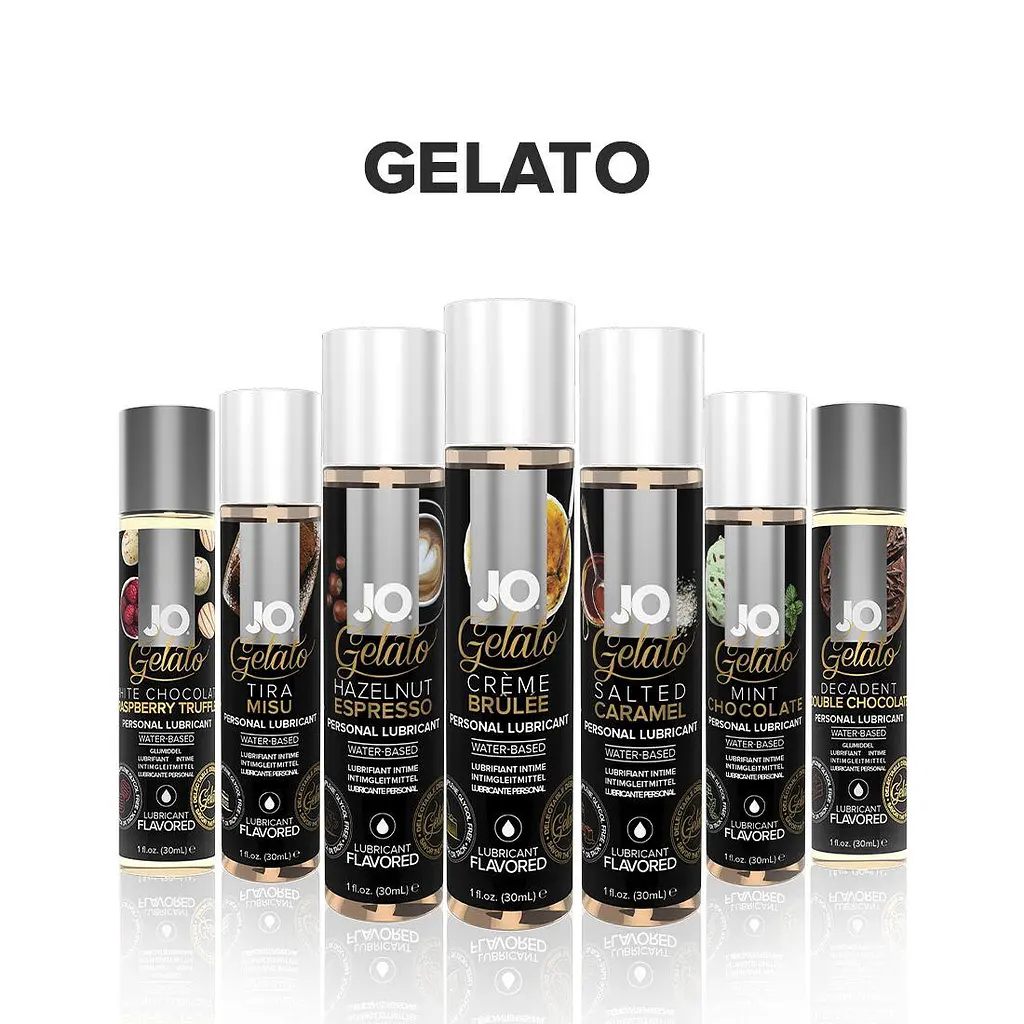 Лубрикант на водній основі System Jo Gelato, 30 мл, Тірамісу - фото 5