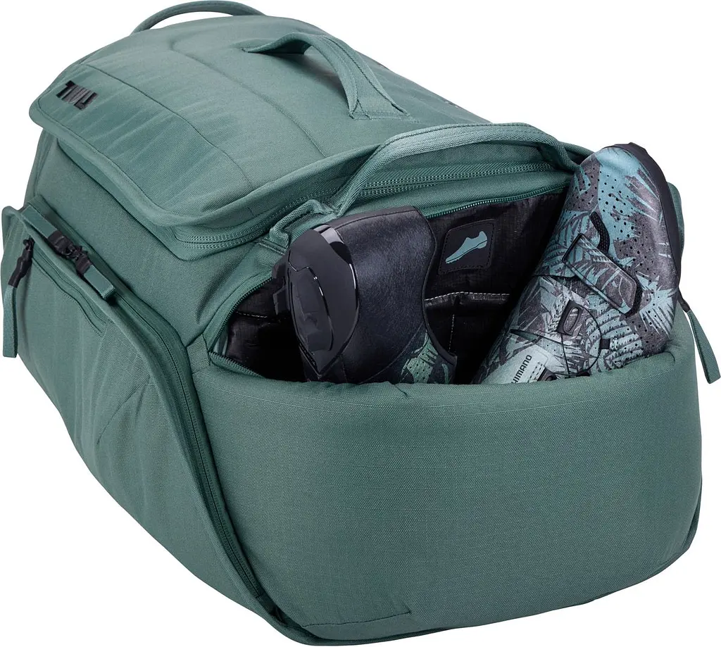 Велосипедная сумка Thule RoundTrip Bike Duffel Hazy Green (TH 3205175) - фото 10