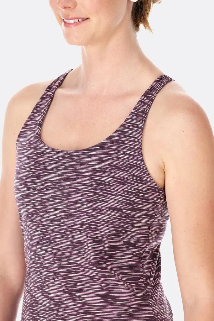 Женская майка Rab Lineal Tank Womens 12 Синий-Белый - фото 4