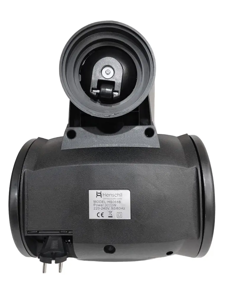 Пилосос безмішковий контейнерний Henschll HS0688 3000W 3 л червоний (49255-HS0688_1435) - фото 8