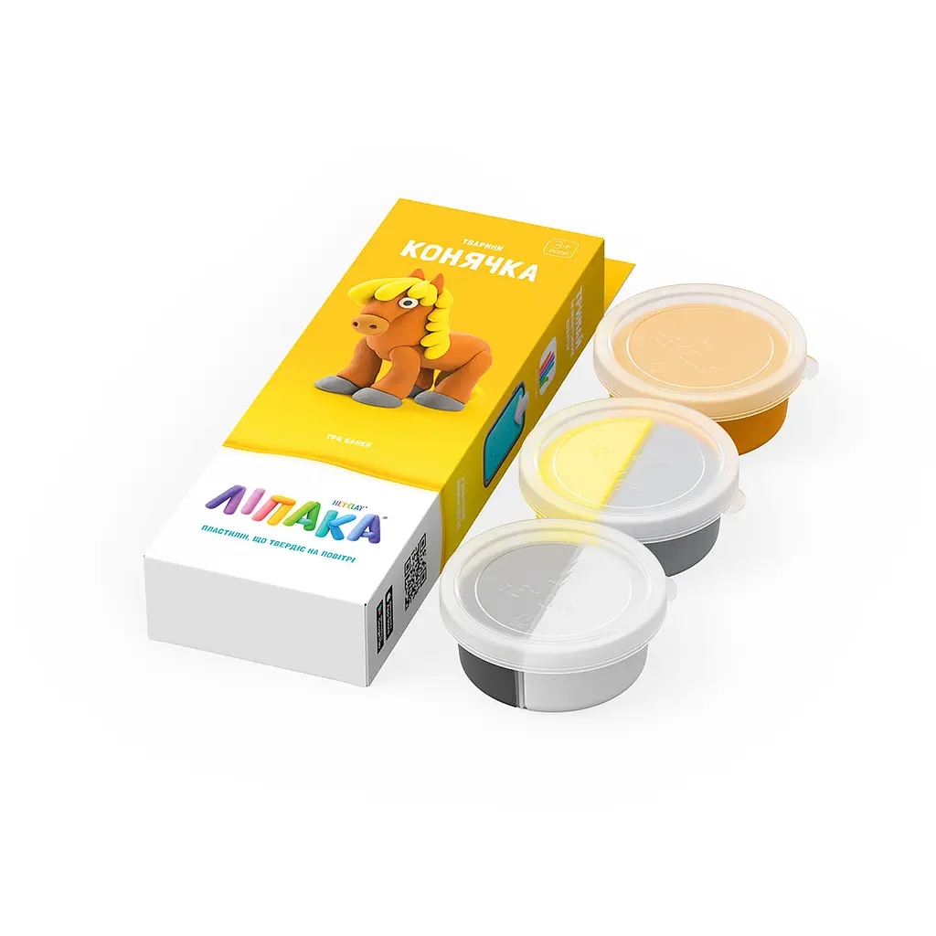 Набір пластиліну, що самостійно твердіє Липака Конячка (30046-UA01) - фото 2