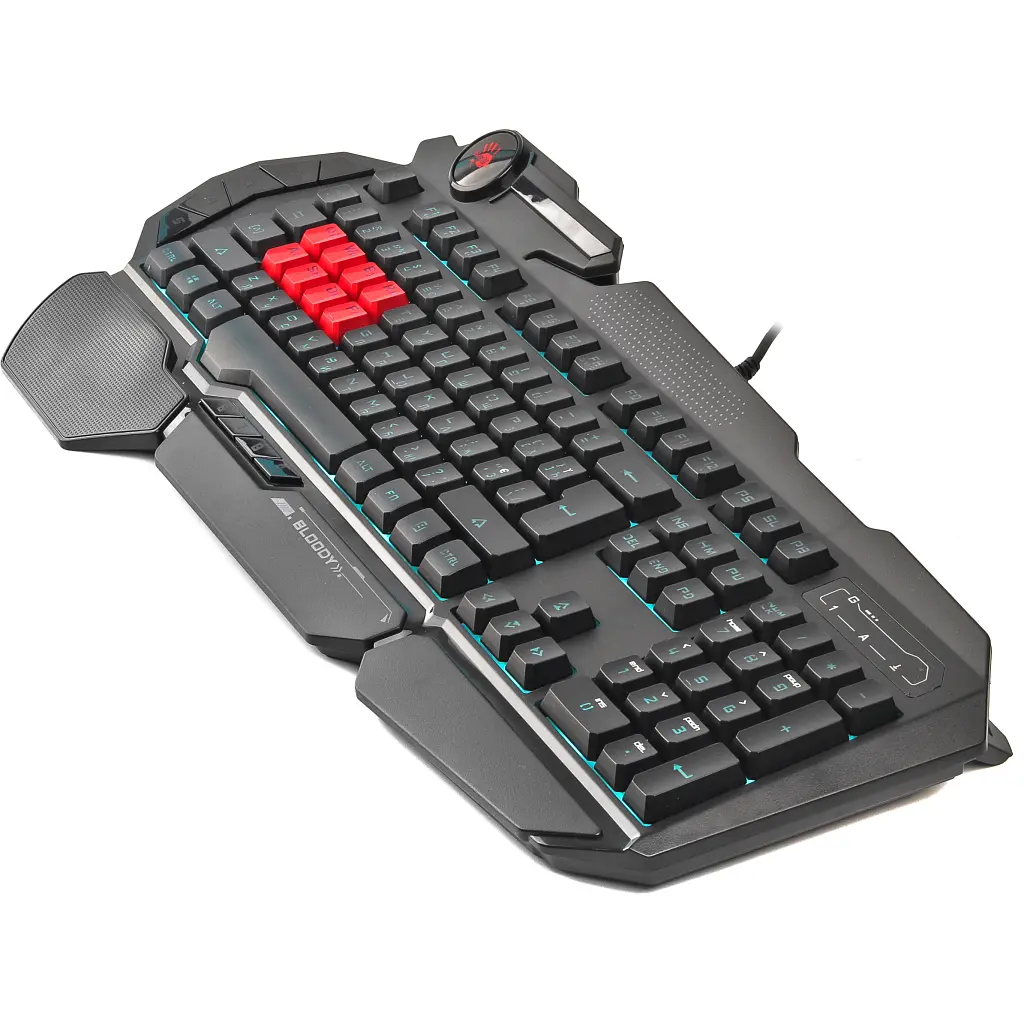 Клавіатура A4Tech Bloody B318 Black USB Black (4711421980470) - фото 3