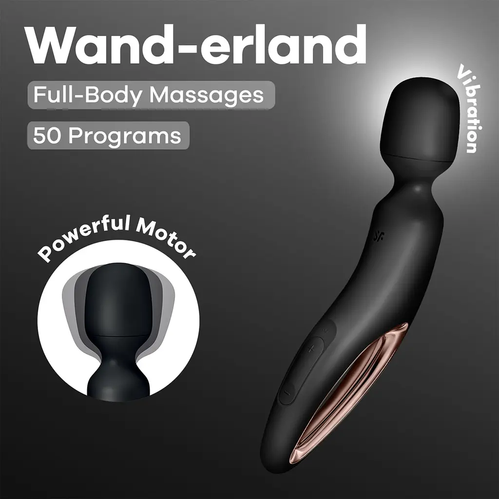 Вібромасажер Satisfyer Wand-erland - фото 6